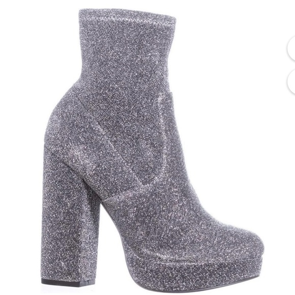Steve Madden Stardust Platform Ankle Boots - Picture 1 of 11